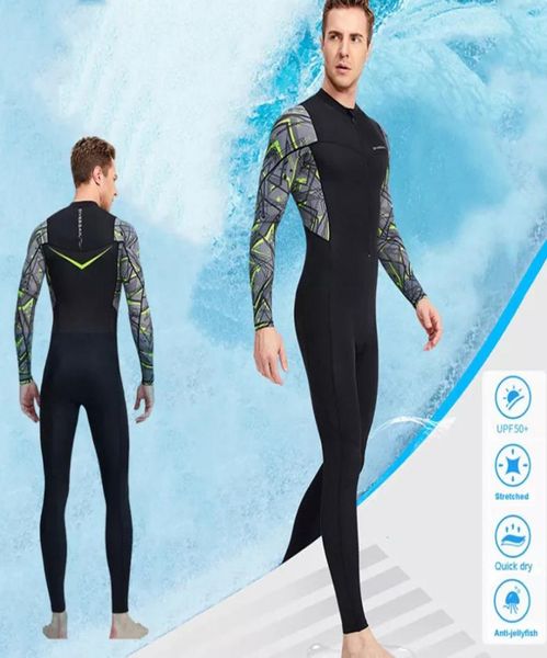

men swim wear diving suits rash guard swimsuit long sleeves rashguard premium lycra upf50 onepiece bathing suit for snorkeling dc3639206