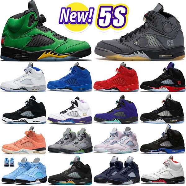 

designer shoes jumpman 5 5s mens basketball shoes racer bluebird unc aqua crimson burgundy green bean oreo black metallic mars for her easte