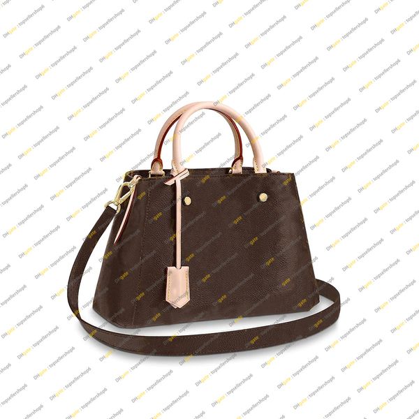 

designer women handbag women bag cross-body strap cowhide leather letter flower print shoulderbag tote purse shopping bag 3 size