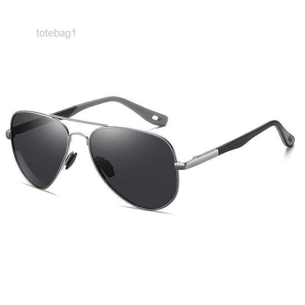 

fashion metal toads men's polarizer sunglasses night vision color changing driving glasses 2 l7fy, White;black