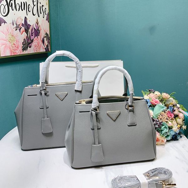 

evening bags 2023 7a designer bag milano large classic saffiano retro tote fashion messenger handbags in genuine leather women man unbus