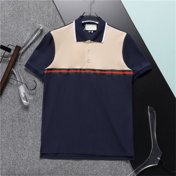 

mens stylist polo shirts luxury italy men clothes short sleeve fashion casual men's summer t shirt many colors are available size m-3xl, White;black