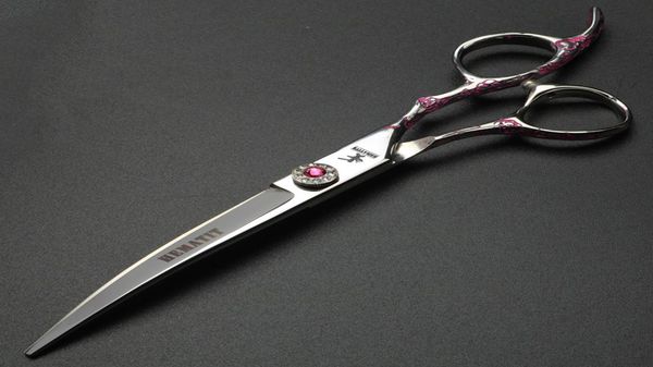 

xuanfeng 70 inch professional pet scissors for dog beauty dogs shears hair cutter straight thinning curved scissors 4pcs set1736324