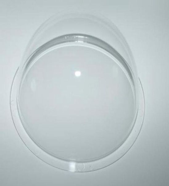 

7 inch indoor outdoor cctv replacement acrylic smoke cover surveillance cameras security dome protector housing transparent case2852421