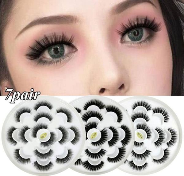 

false eyelashes pairslot 3d mink eye lashes natural long dramatic volume thick fake makeupfalse9224176
