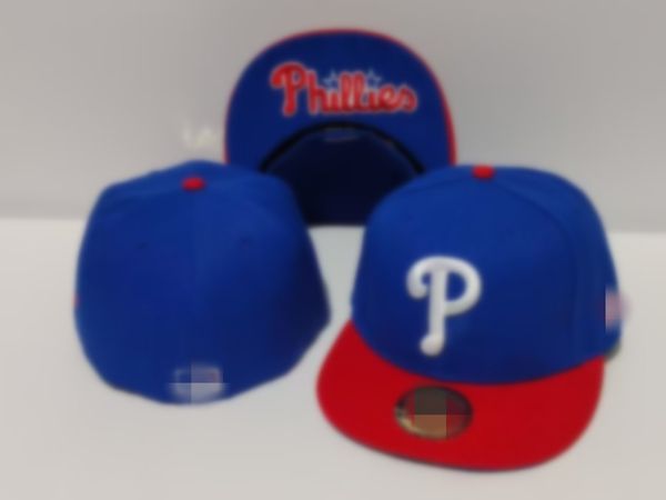 

new design phillies p letter baseball caps arrivals mens bones swag gorra cotton gorras for fitted hats hh-6.30, Blue;gray