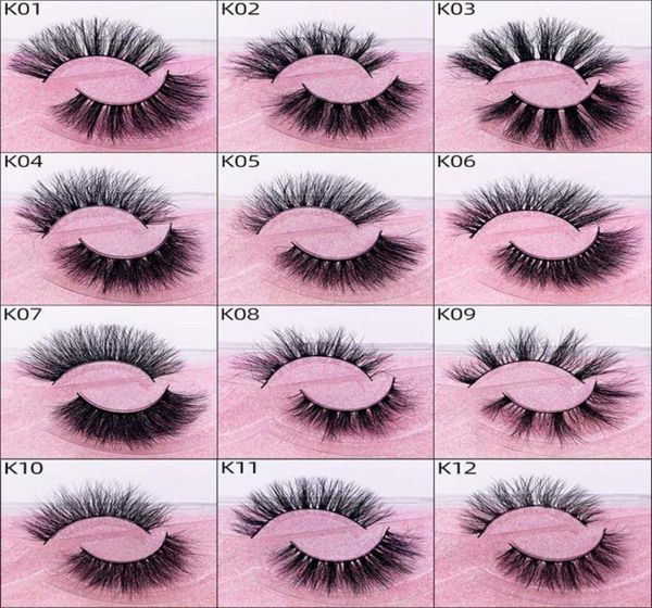

handmade reusable 3d fake lashes mink curling soft light natural long false eyelashes extensions eyes makeup lovely packing 12 mod3032239