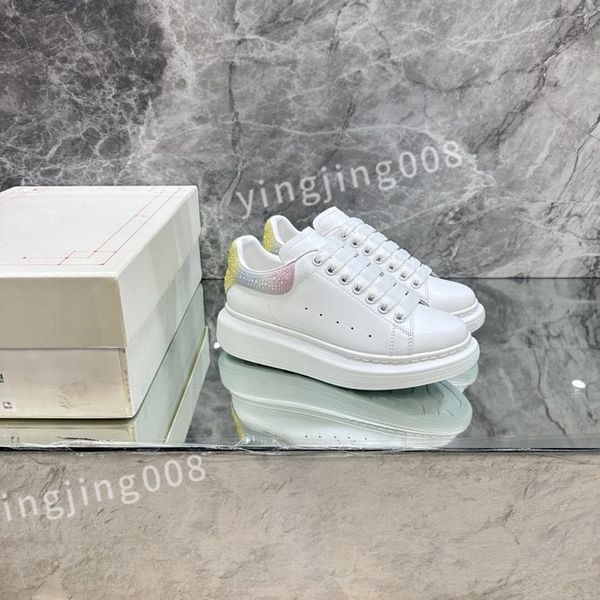 

sneakers calfskin leather style casual shoe sports shoe designer sneaker shoes letters size 35-46 xinshidai230402, Black