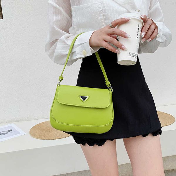 

bag women's bag summer new fashion small square bag version fashion simple armpit bag solid color single shoulder messenger bag