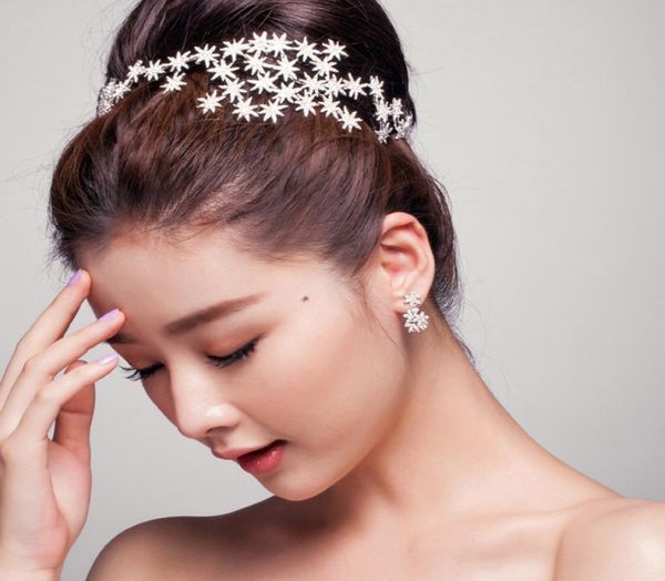 

exquisite wedding crowns and tiaras for brides bridal crown headpieces starry hair pieces bridal hair accessories floral crown bri3884254, Silver