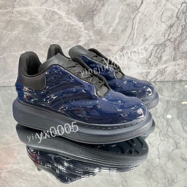 

luxury designer brand shoe for men women fashion calf leather platform runner trainers sneakers lightweight xsd221139, Black