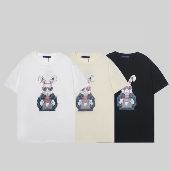 

designer mens t shirt men's tshirt embroidered badge womens clothes mcqueen size op8 fjfv, White;black