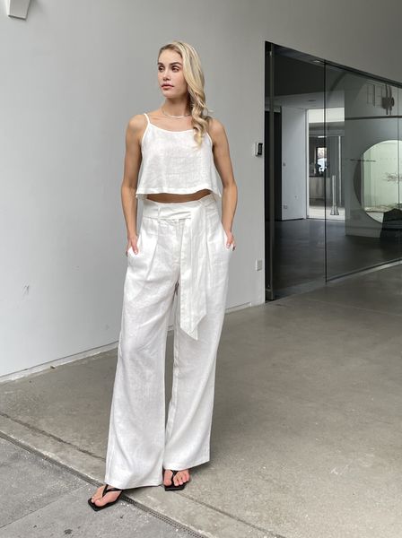 

women s tracksuits 2023 women fashion linen pants 2 pcs sets summer 230629, Gray