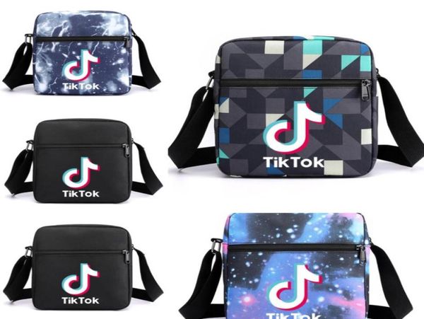 

tiktok crossbody bag tik tok kids fanny pack waist purses shoulder bag students messenger tote mini handbags sports t5871235, Black