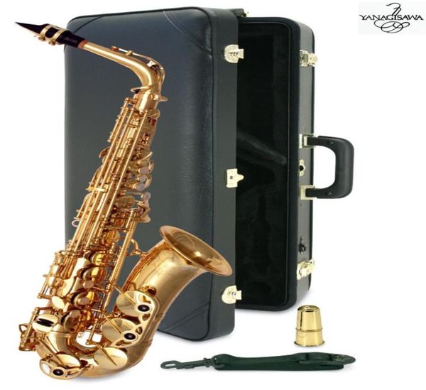 

brand new yanagisawa a992 alto saxophone gold lacquer sax professional musical instruments with mouthpiece case4211439