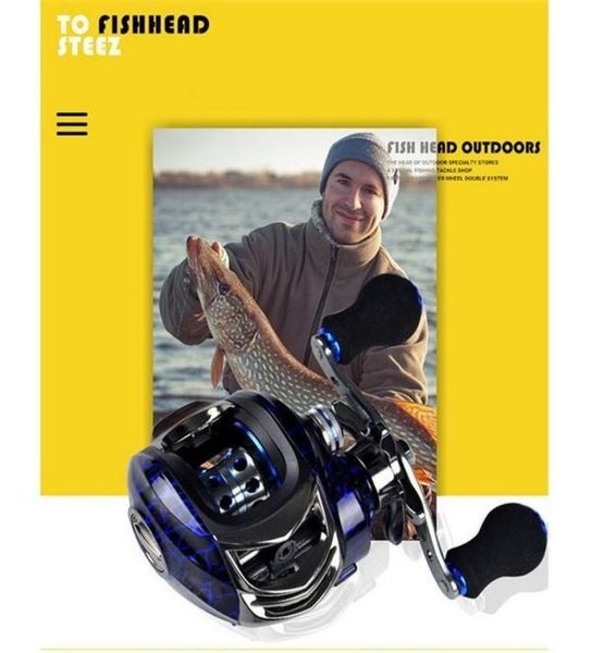 

leftright hand fishing reel 12bb 631 casting fishing reel magnetic centrifugal dual brake casting fishing reel3214790