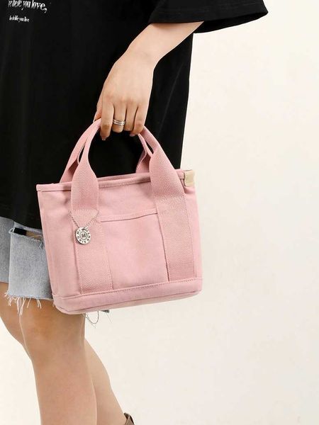 

japanese thousand layer canvas bag multi divided handbag for women new work mom outgoing small bag tote bag