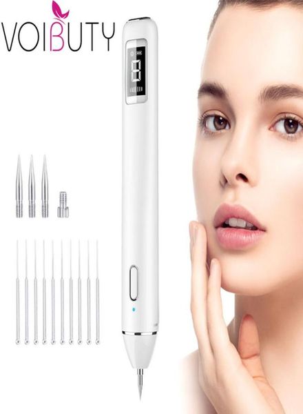 

electric plasma spot mole freckle removal pen with led spotlight remove tattoo machine laser dark spot remover for face4700397, Black