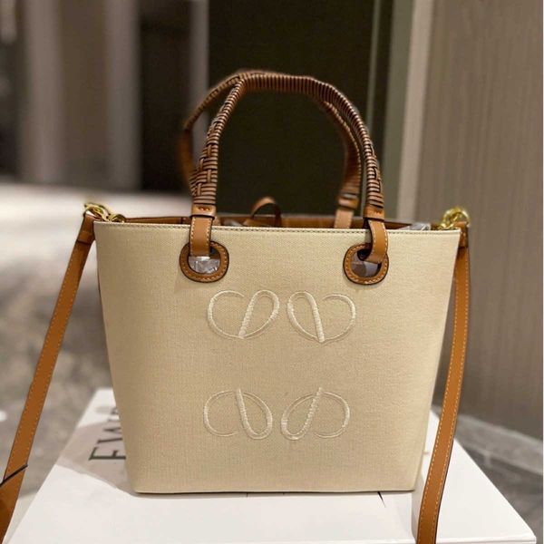 

lowe bag designer handbag tote bag lowe brand new fashion portable handbag embroidery large capacity single shoulder crossbody shopping bag