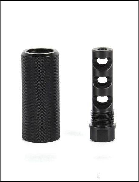 

others tactical accessories 308 762 muzzle brake 58x24 threads with 1316x16 outer sleeve drop delivery gear oty2a6708054