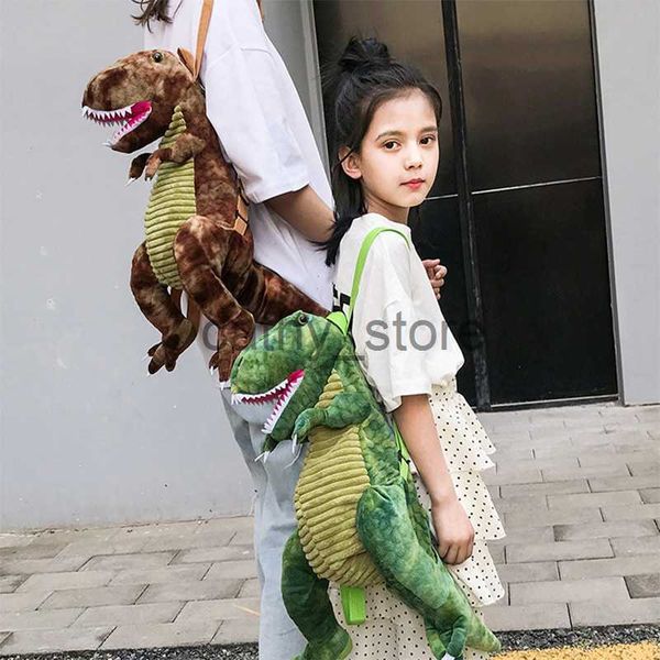 

backpacks children dianosaur backpacks kids doll plush bag 3d dinosaur baby backpack for boys girls cute animal dinosaur bags toys giftsx063