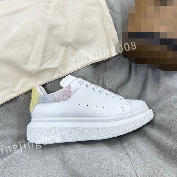 

new sneakers calfskin leather style casual shoe sports shoe designer sneaker shoes letters size 35-46 xinshidai230402, Black