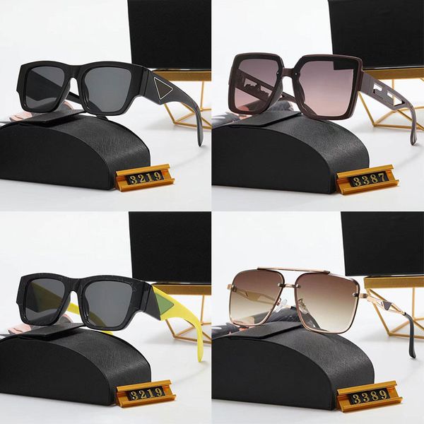 

fashion sunglasses man woman designer sunglass full frame eyewear round goggle adumbral beach tourism collocation 16 style with box, White;black