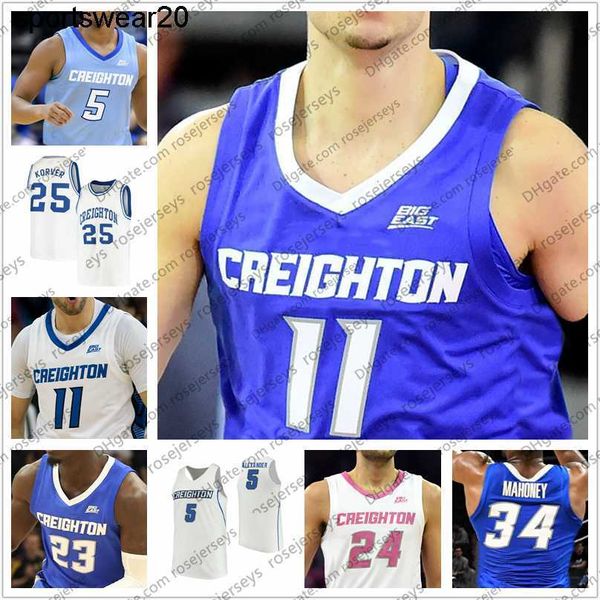 

jerseys college wears custom 2020 creighton bluejays basketball 5 tyshona lexander1 1m arcusz egarowski2 4m itchb allockb luep inkw hitem en, Black;red