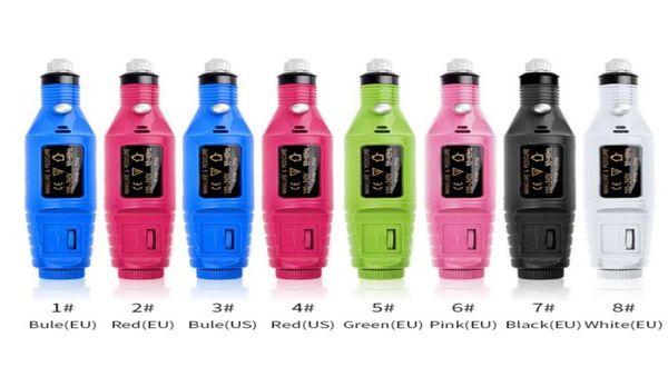 

1 set electric nail drill bits euus plug 48bits manicure machine nail art file art equipment tool pedicure apparatus file3847442, Silver