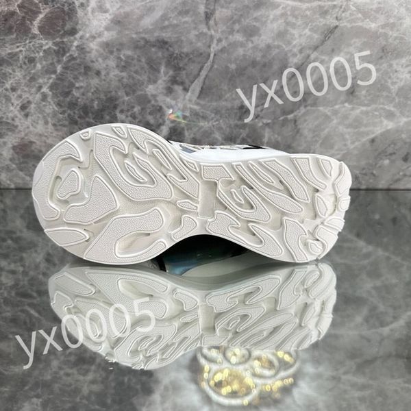 

new luxury designer brand men womens platform casual shoes women sneakers super flex rubber sole trainers size 35-46 xsd230403, Black