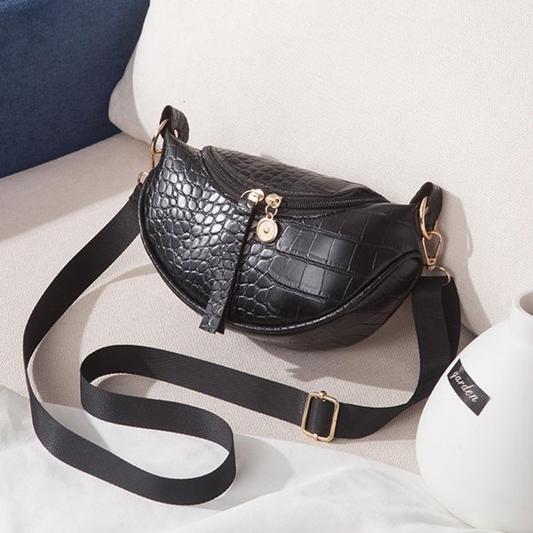 

evening bags pu leather trend women s bag fashion chest pattern zipper shoulder messenger luxury handbags 230629