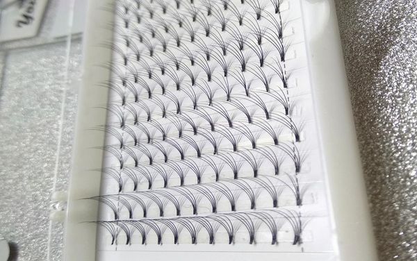 

4d volume eyelash extensions premade fans handmade luxury lashes 815mm 010 thickness c d curl6606931