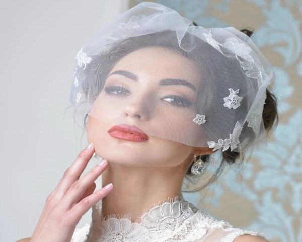

new arrival face veil white ivory wedding bridal veils with comb8388707, Black
