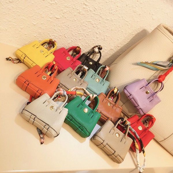 

keychains lanyards fashionable garden bag charm keychain women 230629, Silver