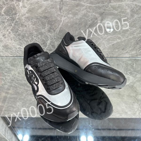 

new luxurys designer brand men womens platform casual shoe women sneakers super flex rubber sole trainers size 35-46 xsd230403, Black