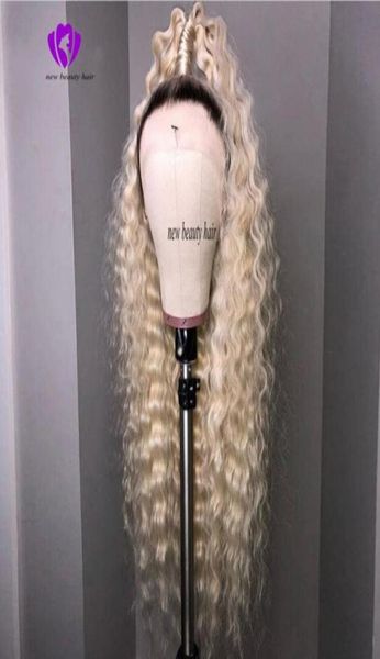 

new ombre blonde wig kinky curly lace front 150 density 26quot redpinkblue black heat resistant synthetic wigs for black wome860388240718