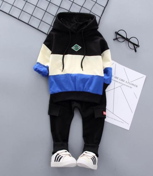 

2pc toddler baby boys clothes t shirtpants kids sportswear clothes children clothing autumn clothing 14years tr017137789, White
