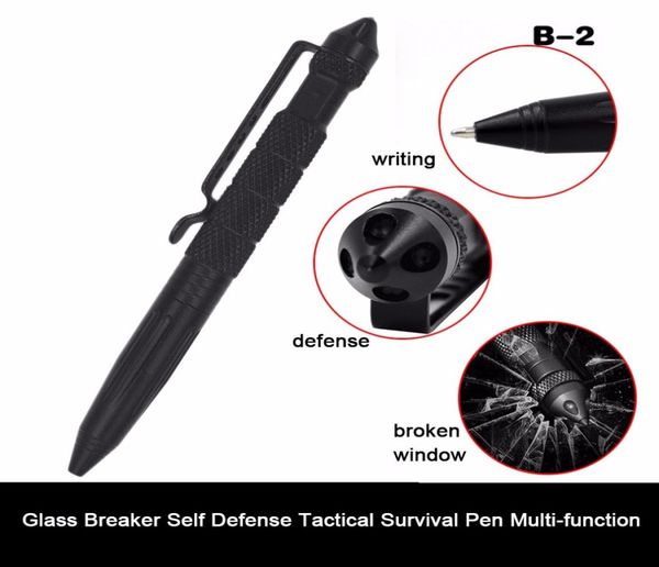 

portable tactical pen self defense tool emergency glass breaker survival pen outdoor multifunction ballpoint pen camping tool8006878