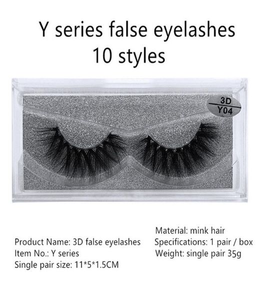 

10style without logo mink eyelash false eyelashes natural long fake eyelash extension thick cross faux 3d mink eyelashes4478340