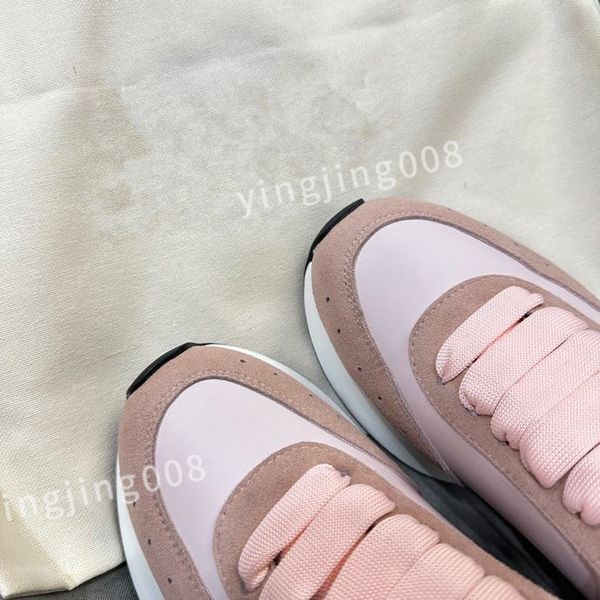 

2023 men women casual shoe canvas sneaker platform triple lace up canva fashion chaussure size 35-46 xinshidai230404, Black