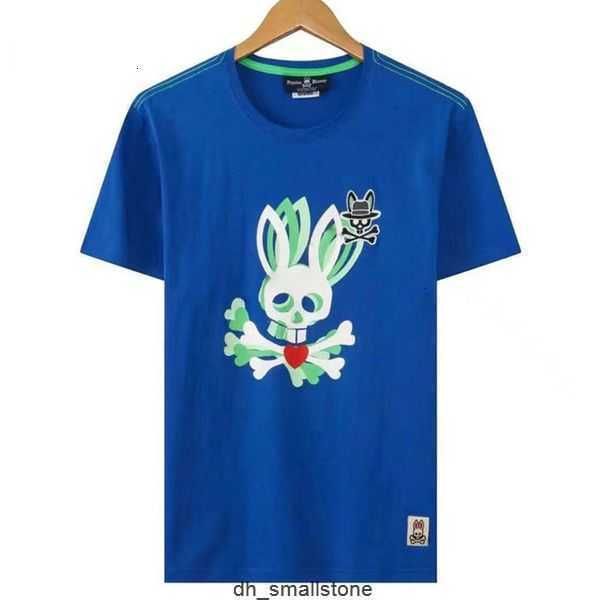 

spirit rabbit mens t shirt casual classic chest small skeleton rabbit print american street fashion brand r62, White;black
