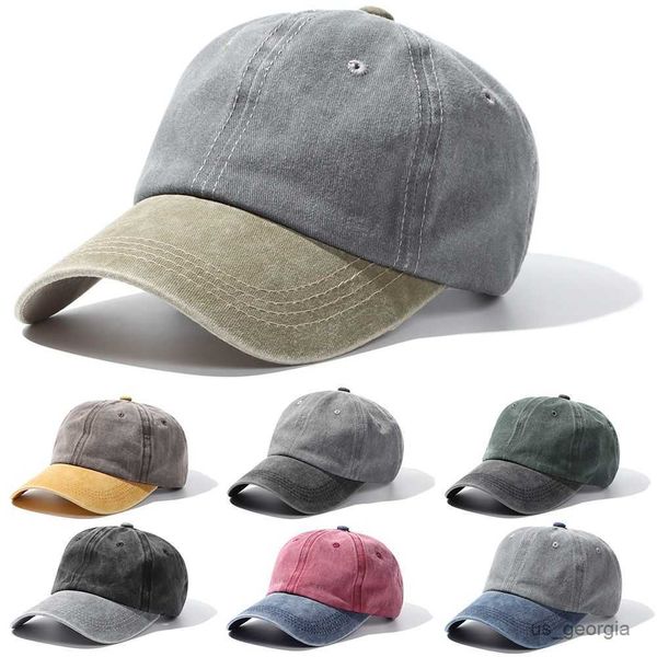 

ball caps fashion washed baseball cap men women faded caps sunscreen hats adjustable baseball hats outdoor sports hats r230630, Blue;gray