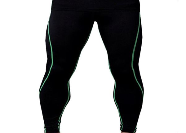 

fitness male basketball running training pants elastic compression fast pants sports tight seven points ma427231330