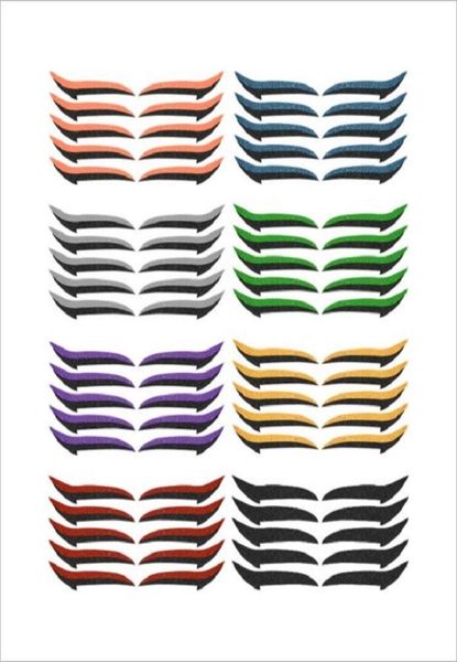 

5pairsset eyelid line stick reusable eyeliner stickers cat eye makeup double eyelid sticker eyeliner makeup sticker7770193