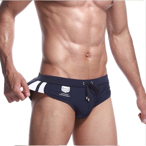 

men's swimwear swimming trunks low waist triangle shorts summer fashion beach surf sports underwear 230630