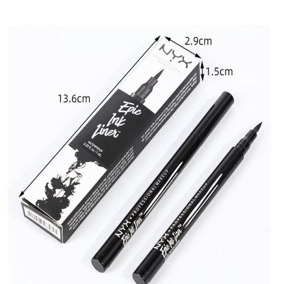 

12pcs makeup eyeliner pencil eye liner black makeup liquid eye liner waterproof black maquiagem long lasting5770002