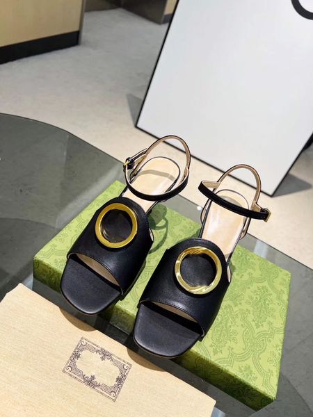 

designer heels temperament classic heels summer lazy designer shoes fashion ladies ladies sandals party dance shoes 3 colors available, Black