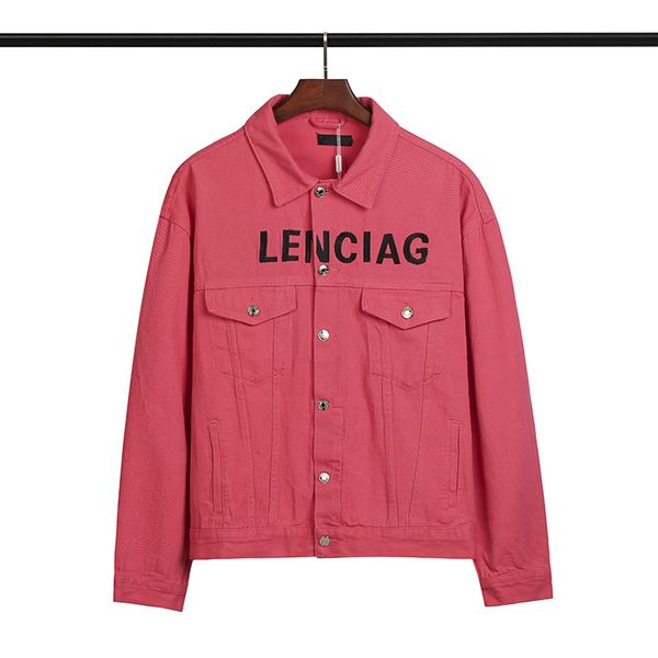 

men's jackets new highs quality casual fashion mens women's denim jacket coat brand designer jeans jackets m-3xl fh26, Black;brown