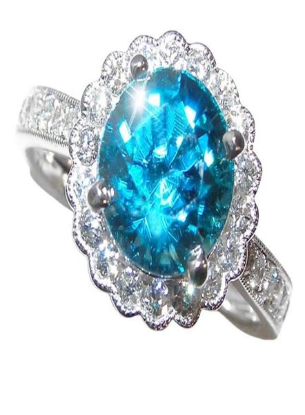

blue z ring pave white cubic zircon sterling 925 and zircon 3a ring1465233