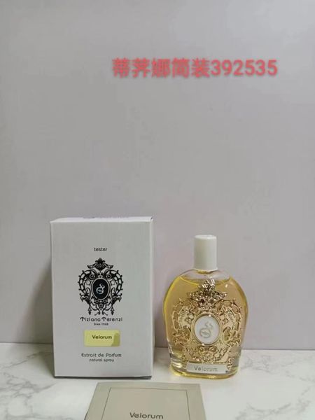 

2023 new tiziana terenzi velorum brand perfume 100ml flower scent tuttle fiorentino delox kirke gold rose oudh draco ursa orion suitable for